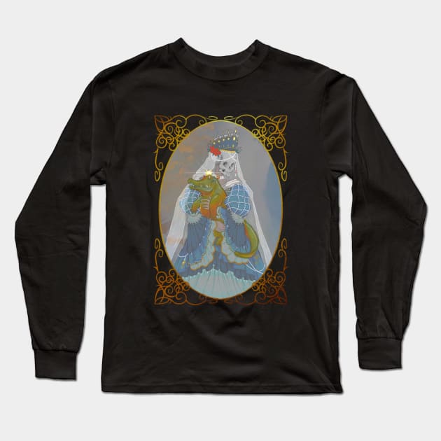 the queen (in COLOUR) Long Sleeve T-Shirt by Monstrous1